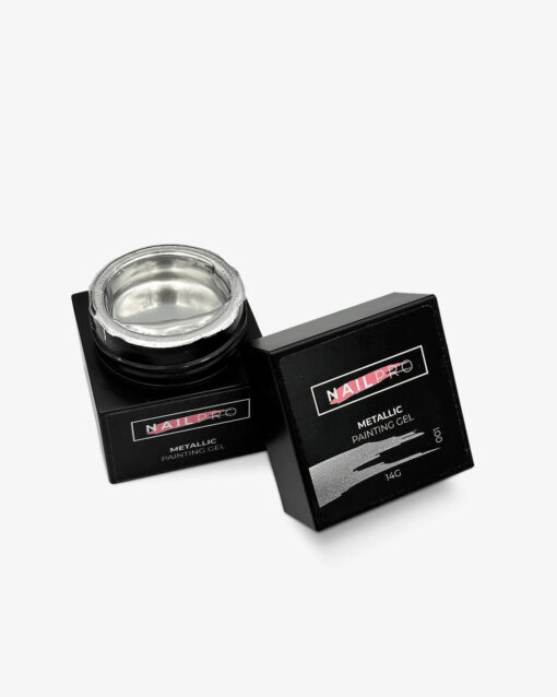 Nailpro Metallic Painting Gel - Silver 14g