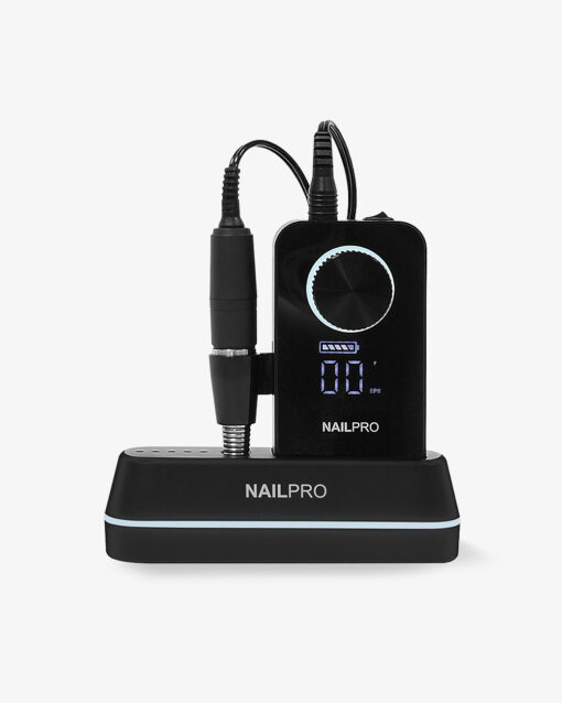 Refine - Portable Nail Filing Machine - Black