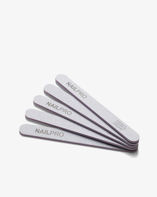 Zebra Straight File - 240/240 - 50 Pack
