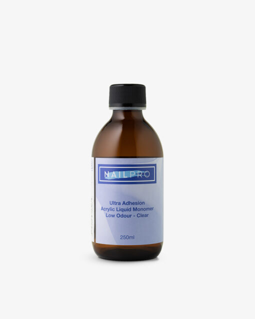 Ultra Adhesion Acrylic Monomer - Low Odour Clear - 250ml